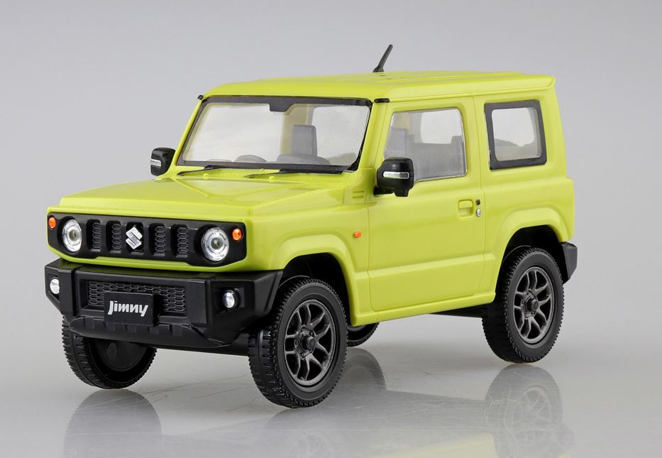 Aoshima Snap Kit 1/32 Suzuki Jimny Kinetic Yellow 06916