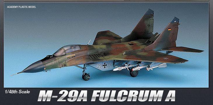 Academy 1/48 Russian Mig-29 Fulcrum A 12263' – Burbank's House of