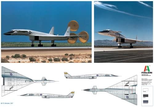 Italeri 1/72 XB-70A-1 Valkyrie 1282' – Burbank's House of Hobbies