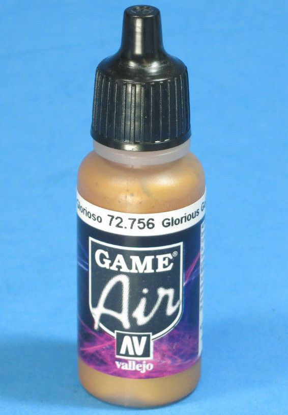 Vallejo Game Air 72.756 Glorious Gold 17ml – Burbank's House of Hobbies