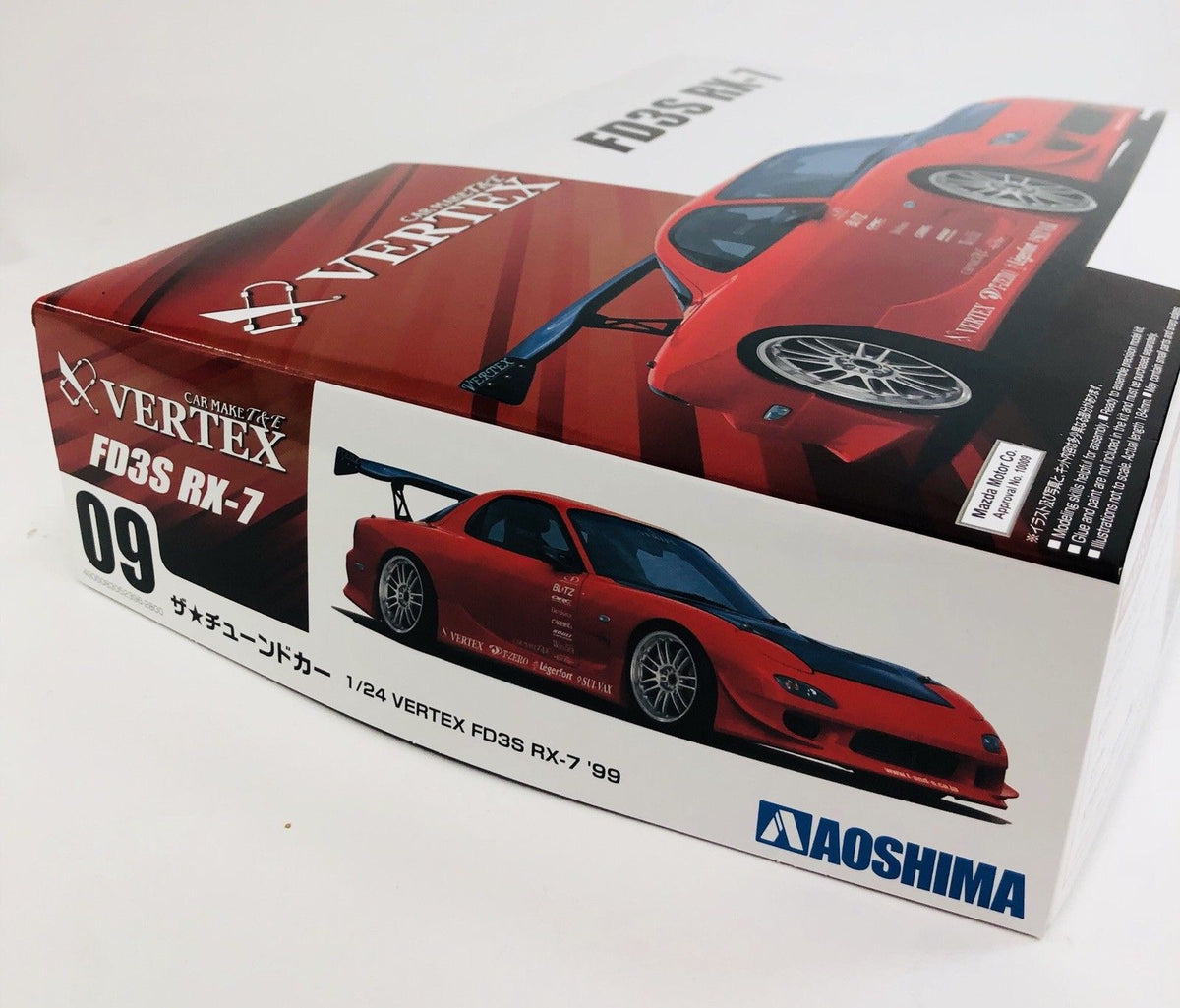 Aoshima 1/24 Mazda RX-7 Vertex FD3S 1999 05239 – Burbank's House