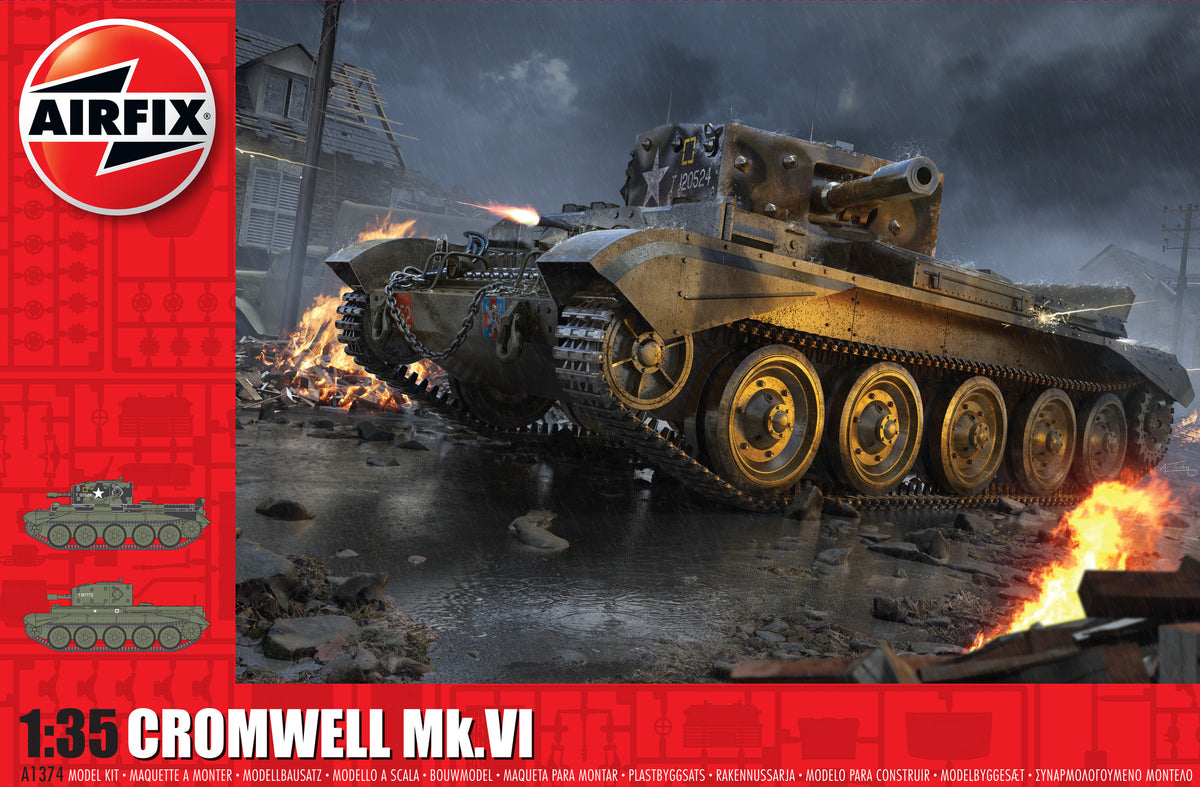 1/35 クロムウェル ドイツ DAK A13 Cromwell Models Airfix 1/35 British Cromwell Mk.VI A1374 – Burbank's House of Hobbies