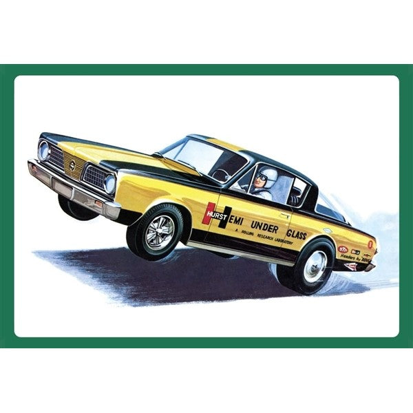 AMT 1/25 カリフォルニア・ショウカー インベーダー AMT 1/25 Funny Car Hurst Plymouth Barracuda Hemi Under Glass 1153
