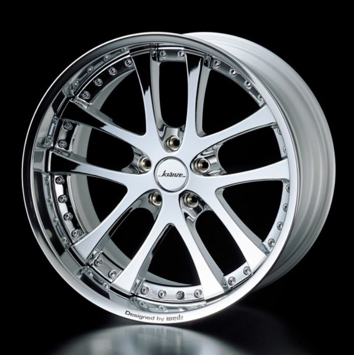 Aoshima 1/24 Rim & Tire Set ( 87) Kranze LXZ 19 inch 05529