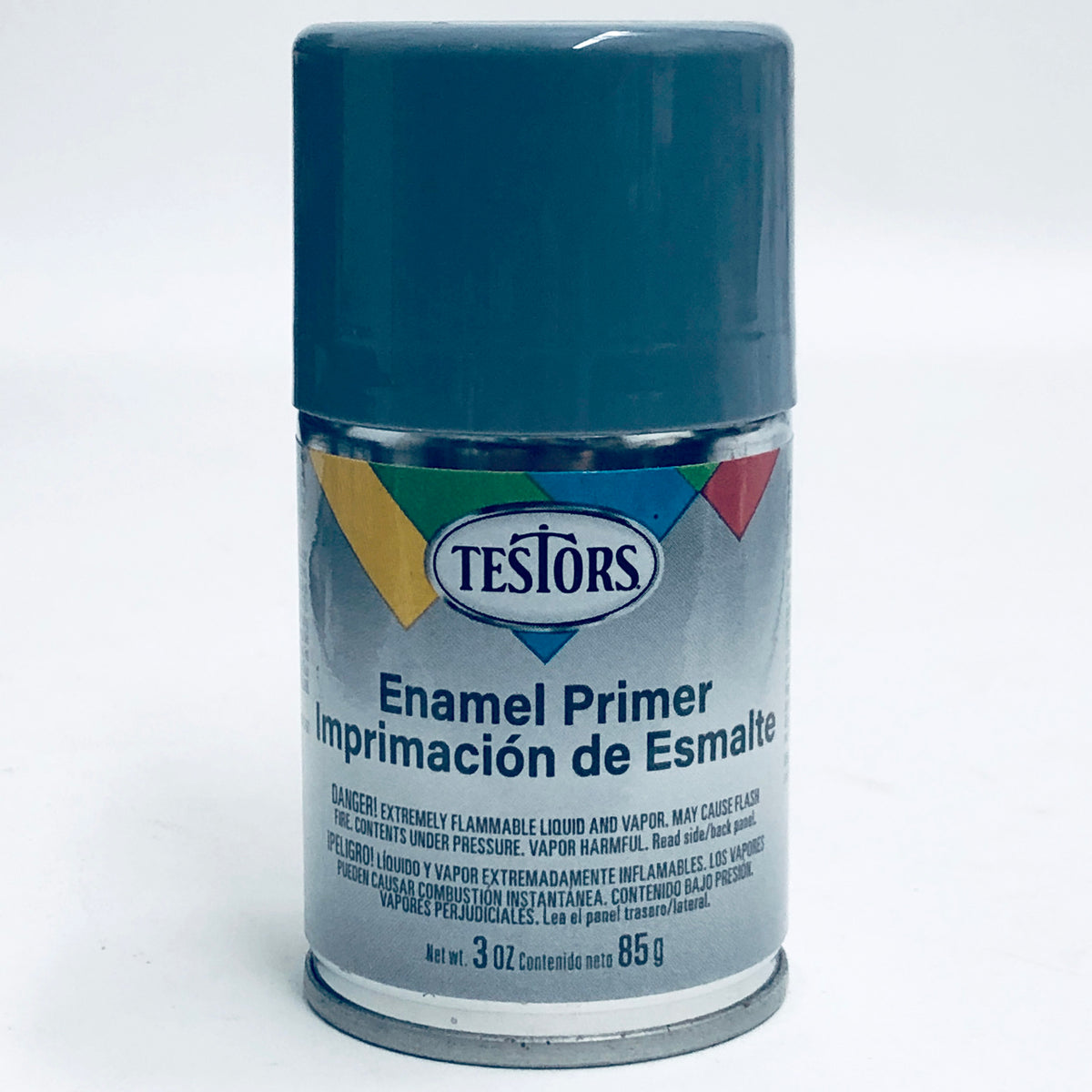 Testors 1237T Spray Enamel Gray Primer Gloss 3 oz Burbank's House of