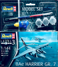 Load image into Gallery viewer, Revell Model Set 1/144 British BAe Harrier GR.7 63887