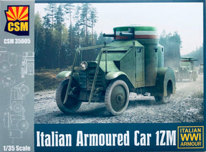 Copperstate Models 1/35 Italian Armored Car 1ZM 35005