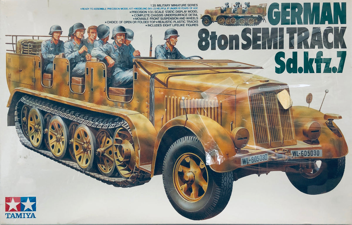 Tamiya 1/35 German 8ton Semi Track Sd.kfz.7 35148C – Burbank's Tamiya 1/35 German 8ton Semi Track Sd.kfz.7 35148C – Burbank's