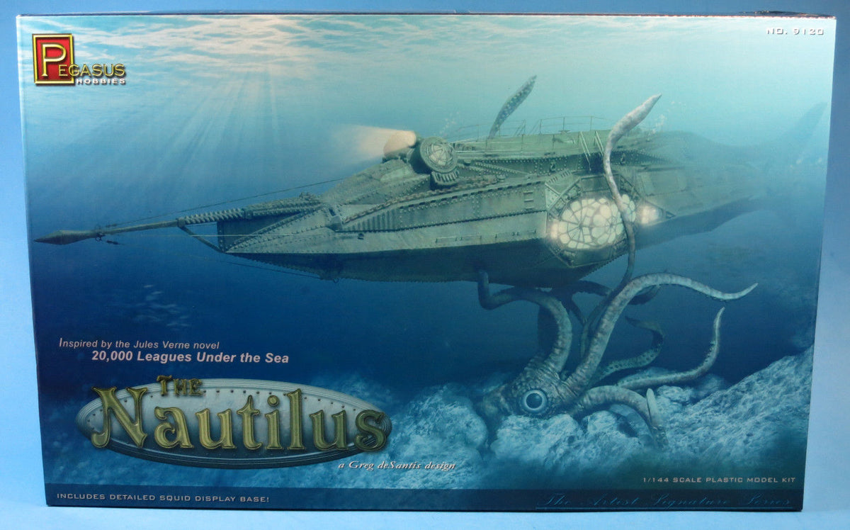 Pegasus Hobby Pegasus Hobbies 9120 1/144 The Nautilus Submarine :  : Toys & Games
