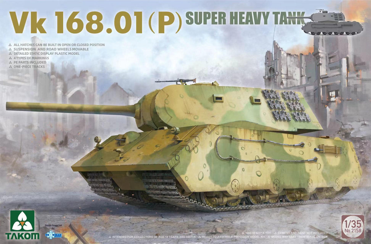 TakomSuperheavyGermantankVK.