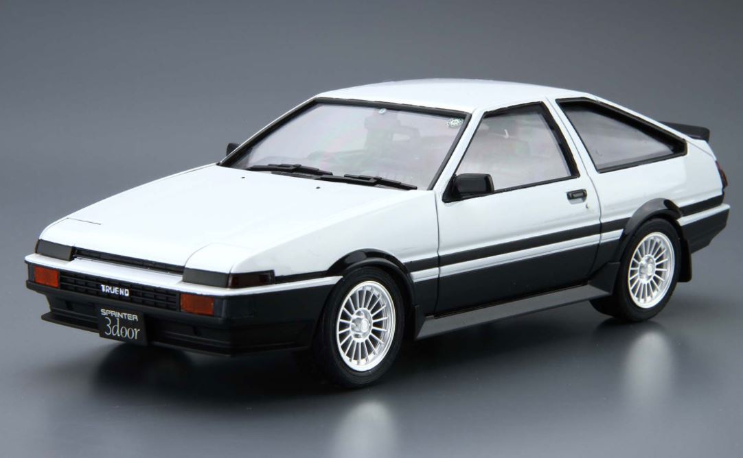 Aoshima 1/24 Toyota AE86 Sprinter Trueno GT-Apex '85 06141