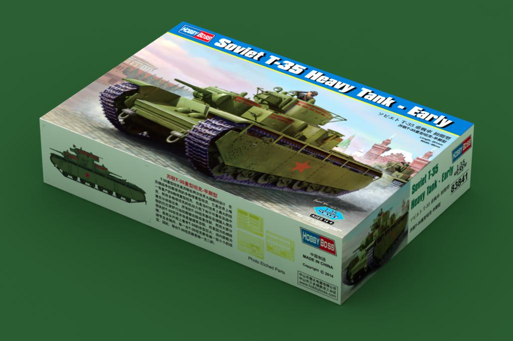 HobbyBoss 1/35 Russian T-35 Heavy Tank (Early) 83841 SALE