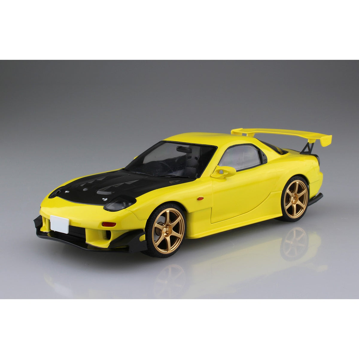 Aoshima #12 Initial D Mazda RX-7 FD3S Manga Comics Vol.1 Version