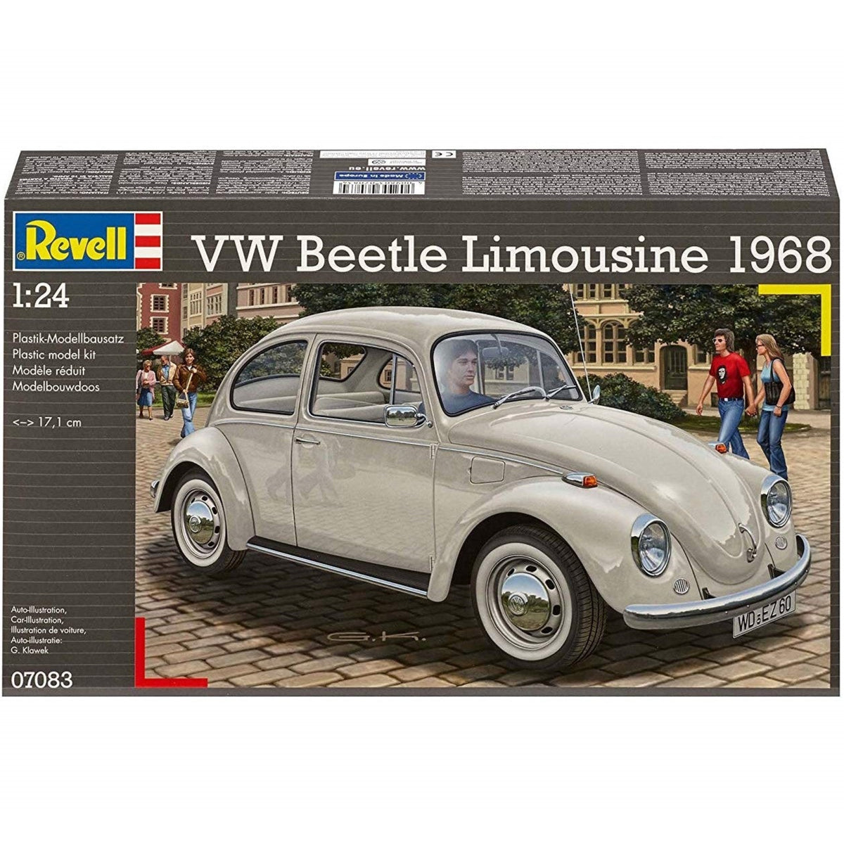 ミニカー Volkswagen Beetle 1200 Limousine VW Revell 1/24 Volkswagen VW Beetle Limousine 1968 07083 – Burbank's