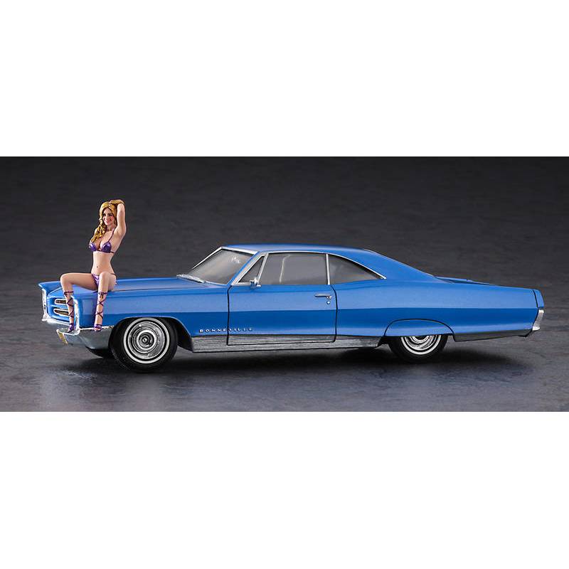 Hasegawa 1/24 1966 American Coupe Type P Pontiac Catalina W/ Blond Girl  52224