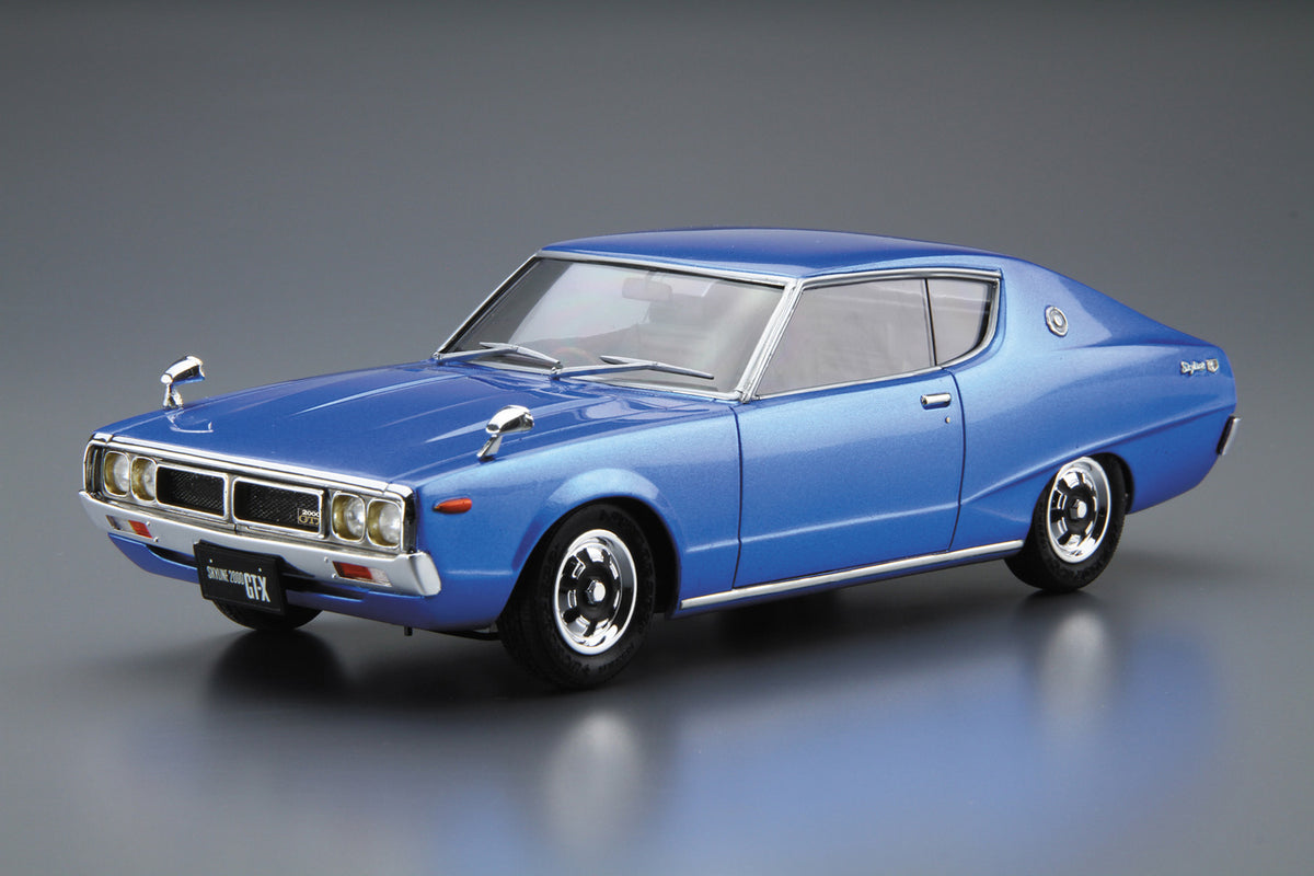 Aoshima 1/24 Nissan Kenmeri Ken & Mary Skyline 2000 GTX KGC110