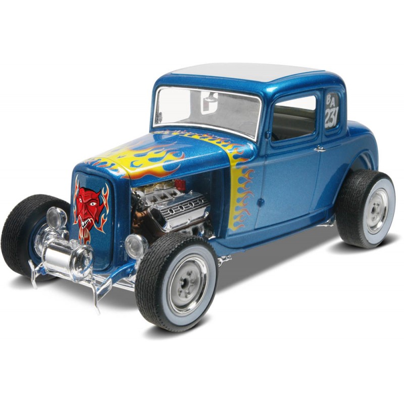 Revell 1/25 Ford 5 Window Coupe 1932 Hot Rod 854228 – Burbank's