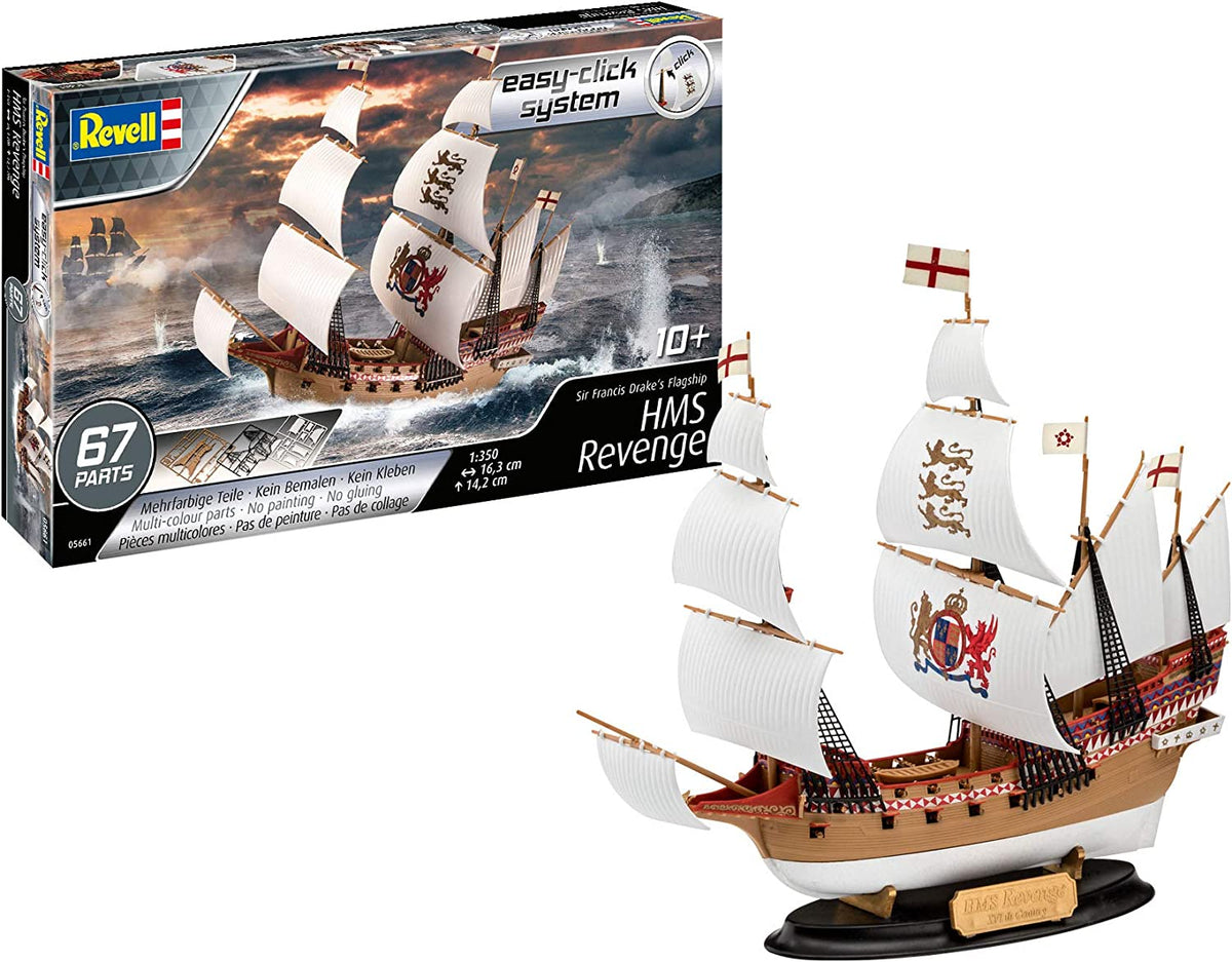 Revell Easy-Click Model Set 1/350 HMS Revenge 05661 – Burbank's