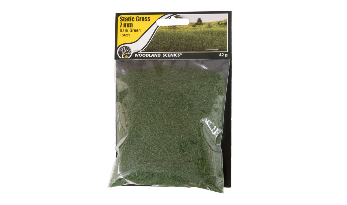 Fibre Polyester Verte Woodland Scenics – 16 G – Idéale Pour Maquettes D’Arbres Et Buissons, Toutes Échelles