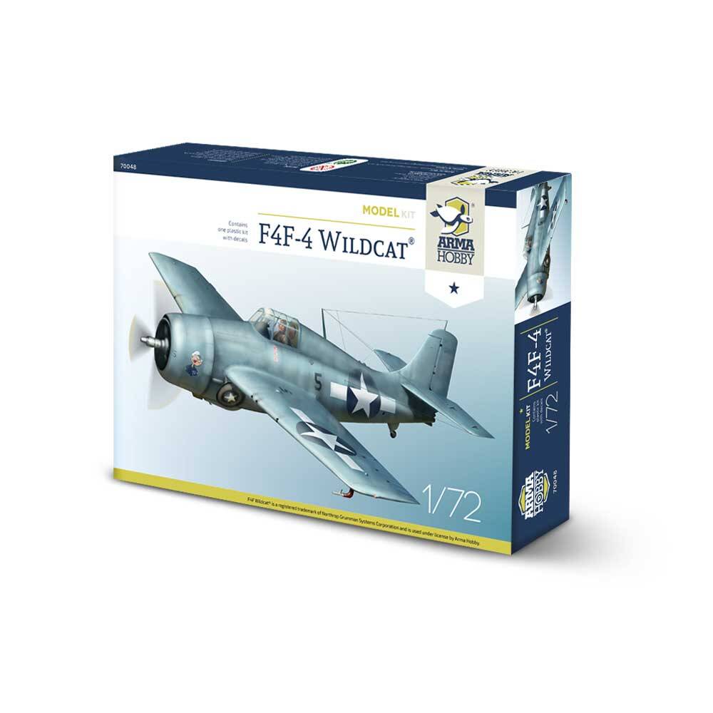 Arma Hobby 1/72 US F4F-4 WIldcat With Resin & Photoetch Extras