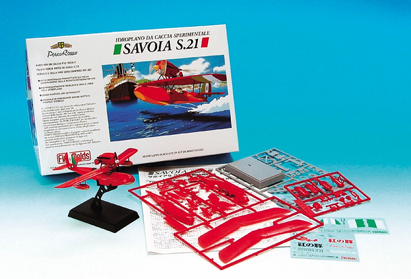 FineMolds 1/72 Porco Rosso Savoia S.21 Experimental Seaplane Early FJ1 –  Burbank's House of Hobbies