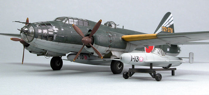 Hasegawa 1/72 Japanese G4M2E Betty Bomber w/ Ohka Suicide Plane