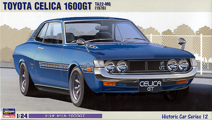 トヨタ・セリカ1600GT & 日産・スカイライン2000GT-R 1/24 Hasegawa 1/24 Toyota Celica 1600GT 21212 – Burbank's House of Hobbies