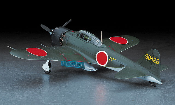 Hasegawa 1/48 Japanese A6M5 Zero Fighter Type 52 09070