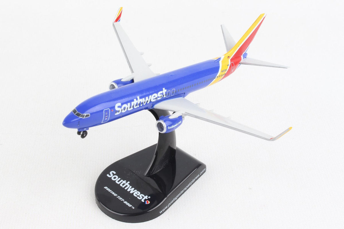 Daron Postage Stamp 1/300 Southwest 737-800 PS5815-7 – Burbank's