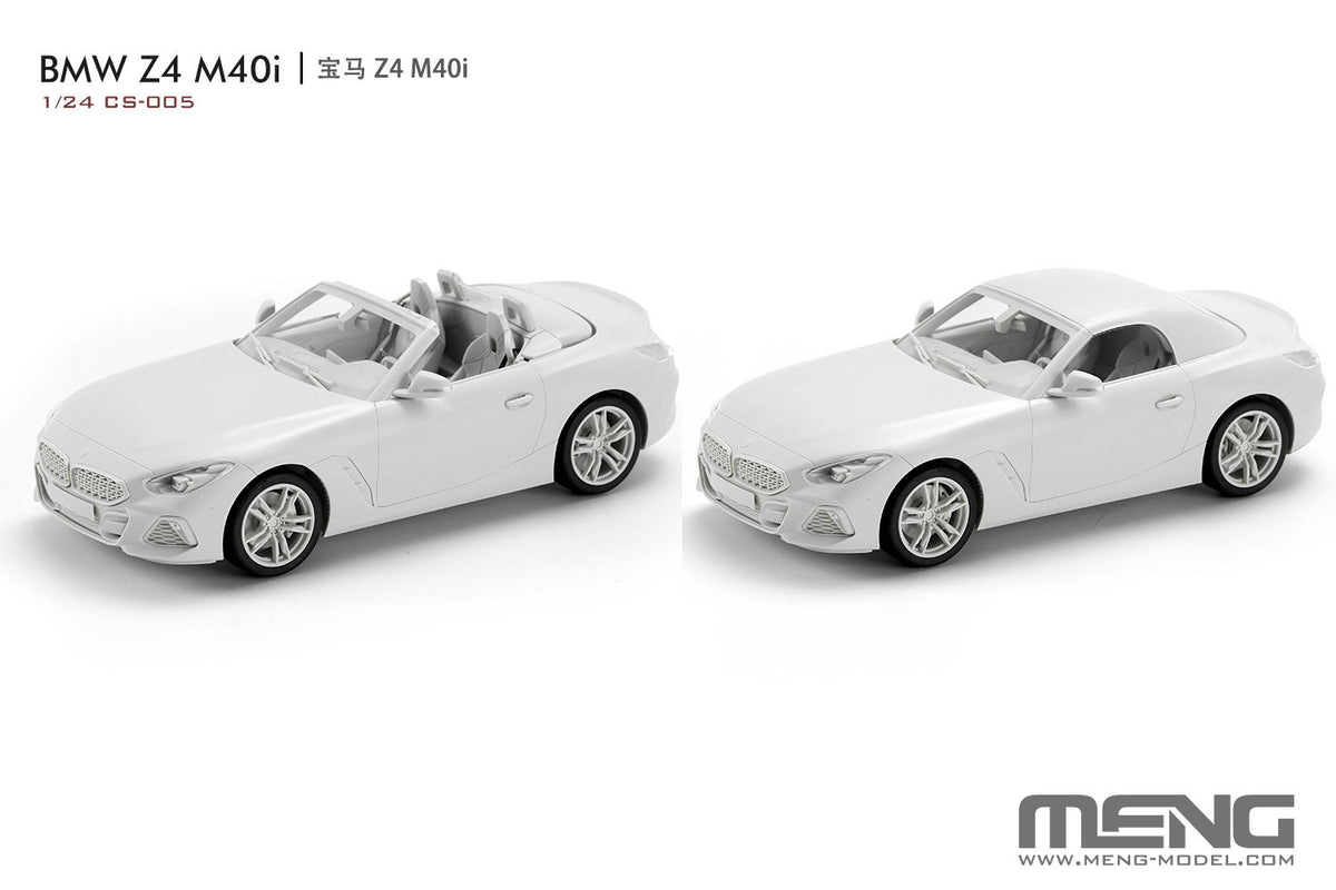 モンモデル 1/24  Z4 meng Meng 1/24 BMW Z4 M40i CS-005 – Burbank's House of Hobbies