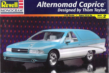 Load image into Gallery viewer, Revell 1/25 Chevrolet Caprice Alternomad With Extra Wheels OPEN BOX KIT 857640C