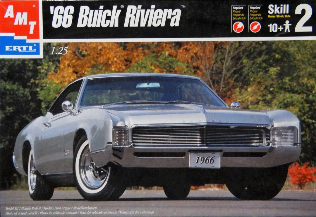 AMT 1/25 Buick Riviera 1966 OPEN BOX KIT 30083C – Burbank's House