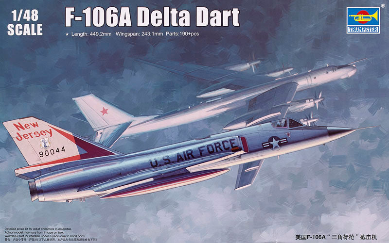 Trumpeter 1/48 USAF Convair F-106A Delta Dart 02891