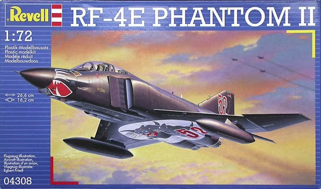 Revell 1/72 US McDonnell Douglas RF-4E Phantom II OPEN BOX 04308C