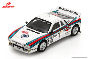 Spark 1/43 Italian Lancia 037 #1 Rally Winner Monte Carlo 1983