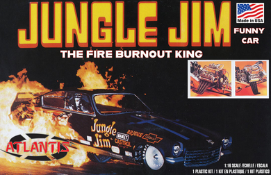 Atlantis 1/16 Jungle Jim The Fire Burnout King Funny Car OPEN BOX H1486C