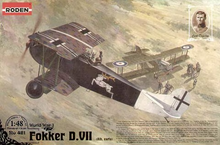 Load image into Gallery viewer, Roden 1/48 Fokker D.VII With Photoetch / Resin Spandau NO421C