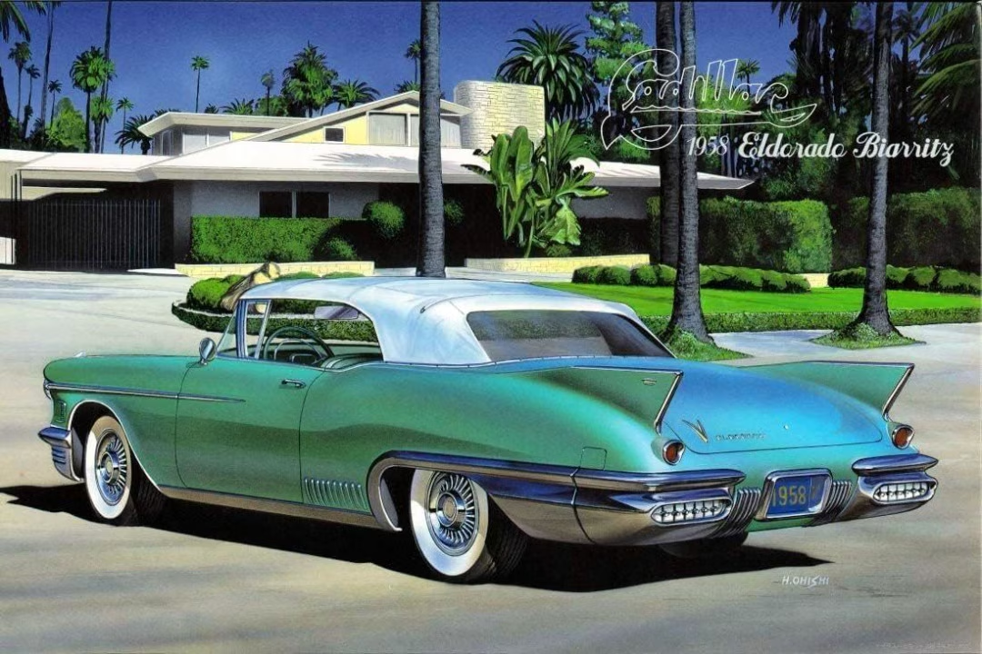 ARII / IMEX 1/24 Cadillac Eldorado Biarritz 1958 OPEN BOX VINTAGE