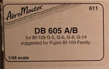 Load image into Gallery viewer, Fujimi 1/48 German Bf109G-14/R1 Jabo With Extra Detail Sets OPEN BOX 48013C