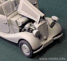 Load image into Gallery viewer, MasterBox 1/35 German Military Car, Typ 170 V, Tourenwagen, 4 Turen, 1937-1940 35100