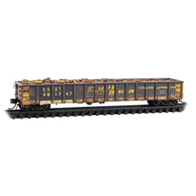 Load image into Gallery viewer, Micro-Trains by Atlas N CSX ex-Railgon Mill Gondola Weathered rd 481747 170 144 050