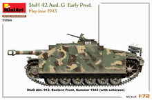 Load image into Gallery viewer, MiniArt 1/72 German StuH 42 Ausf. G Early Prod May-June 1943 72114