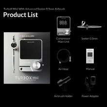 Load image into Gallery viewer, Gaahleri Turbox Mini Kit with Seeker 03 AU Air Compressor 47620