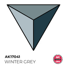 Load image into Gallery viewer, AK Interactive AK17041 Quick Gen Acrylic Winter Grey 18 ml