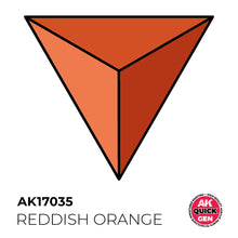 Load image into Gallery viewer, AK Interactive AK17035 Quick Gen Acrylic Reddish Orange 18 ml