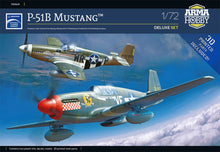 Load image into Gallery viewer, Arma Hobby 1/72 US P-51 B Mustang Deluxe Combo Set (2 Complete Kits) 70069