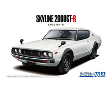 Load image into Gallery viewer, Aoshima 1/24 Nissan Skyline KPGC110 2000GT-R #15 20493