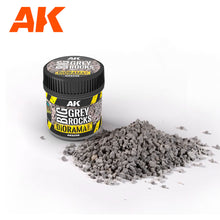 Load image into Gallery viewer, AK Interactive AK8258 1/35 Big Grey Rocks / Small Railroad Ballast 100ml
