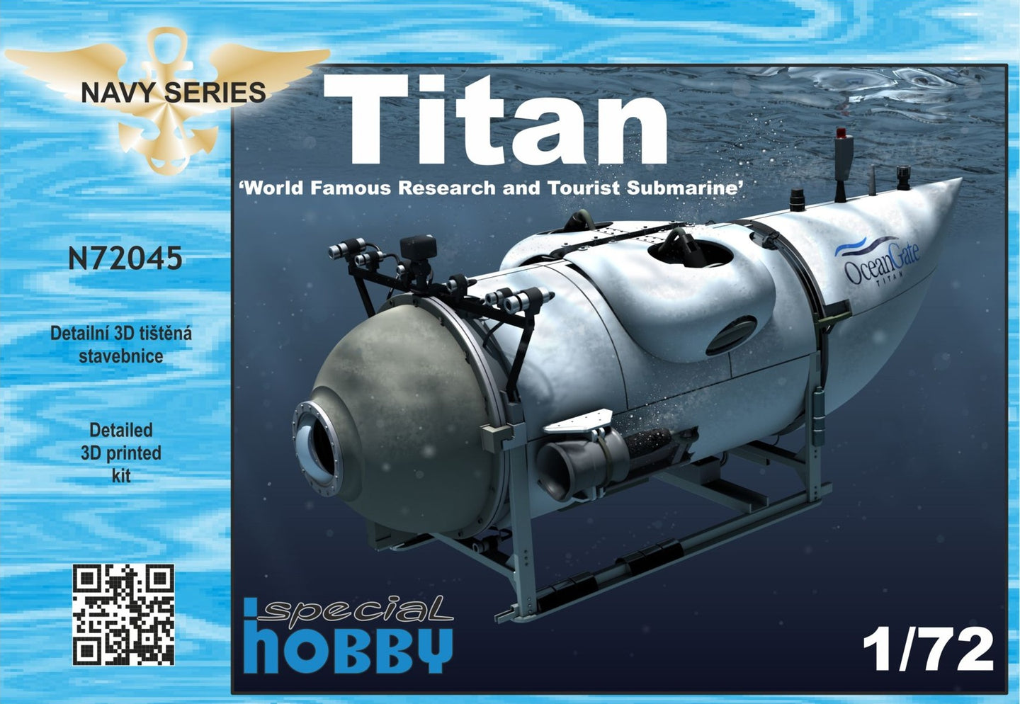 Special Navy 1/72 Titan ‘World Famous Research and Tourist Submarine’ N72045