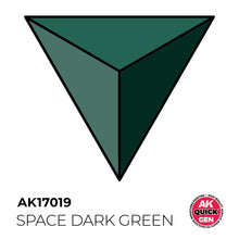 Load image into Gallery viewer, AK Interactive AK17019 Quick Gen Acrylic Space Dark Green 18 ml